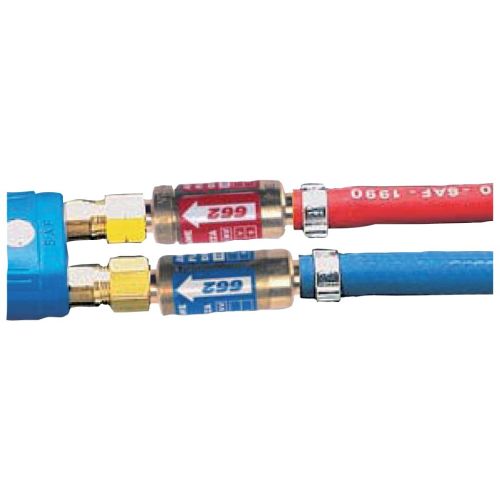 Anti-retour pare-flamme SECURTOP 662 gaz combustible pour chalumeaux entr&eacute;e tuyau diam&egrave;tre 6 - 10 mm sortie M16x150 LF SAF-FRO W000290907 photo du produit