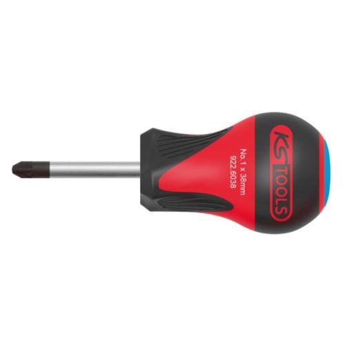 Tournevis ULTIMATE Tom Pouce Pozidriv PZ1 38 mm KS TOOLS 922.6038 photo du produit