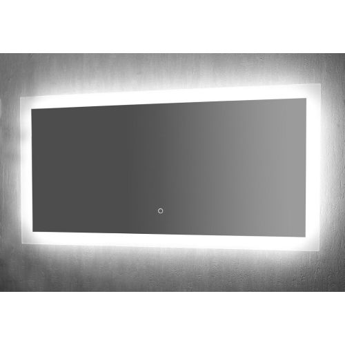 Miroir de salle de bains avec éclairage LED modèle TOUCH 120 60x120cm - PRADEL - 557696 pas cher Secondaire 1 L