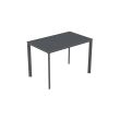 Table de jardin empilable MEET 120x80 gris anthracite - DCB GARDEN - MEET-TB120G-GRISANTH pas cher