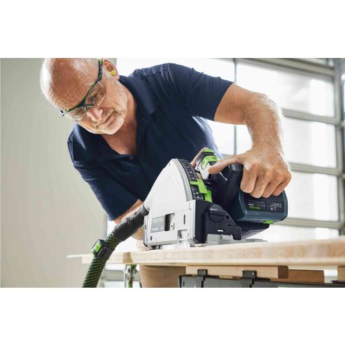 Scie plongeante 36V TSC 55 5,2 KEBI-Plus/XL-FS + 2 batteries 5,2 Ah + 2 chargeurs + Systainer FESTOOL 577006 photo du produit Secondaire 4 L