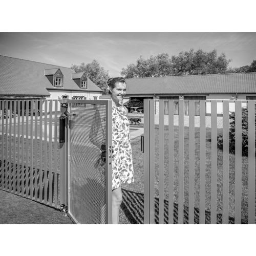 Ferme portail hydraulique Lion argent - LOCINOX - P00008967-SILV pas cher Secondaire 4 L