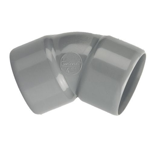 Coude PVC double Femelle 45° D32 WAVIN 3026068 photo du produit