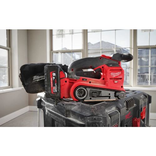Ponceuse à bande 18 V M18 FBTS75-0 75 mm (sans batterie ni chargeur) MILWAUKEE 4933479614 photo du produit Secondaire 3 L