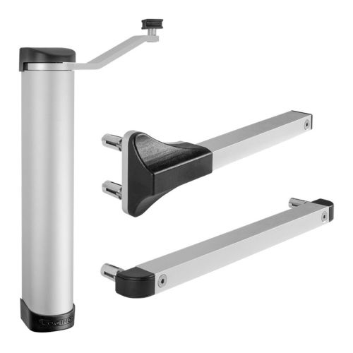 Ferme portail hydraulique Lion argent - LOCINOX - P00008967-SILV pas cher