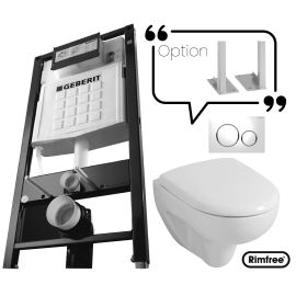 Kit b&acirc;ti-support complet Geberit pas cher Principale M