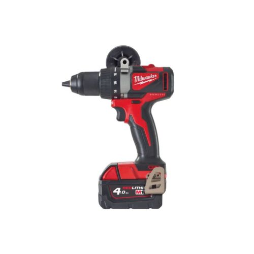 Perceuse-visseuse 18 V M18 BLDD2-402X + 2 batteries 4 Ah + chargeur + coffret HD BOX MILWAUKEE 4933464559 photo du produit