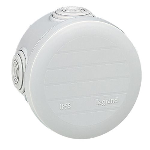 Boîte de dérivation PLEXO ronde gris D80mm - LEGRAND - 092002 pas cher Principale L