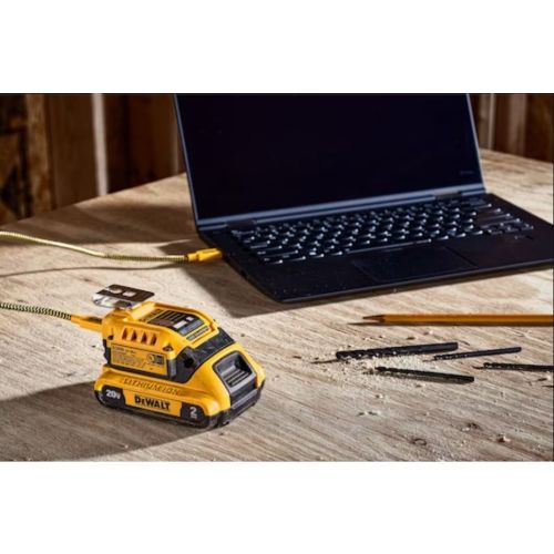 Chargeur portable 5 A XR 18 V / 54 V avec adaptateur DEWALT DCB094K-QW photo du produit Secondaire 3 L