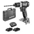 Perceuse-visseuse 18V BS 18 L BL + 2 batteries 3,5Ah + chargeur + coffret METABO 602326820 pas cher