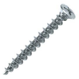 Vis Scell-it PVC-plast t&ecirc;te frais&eacute;e 120&deg; 4,2 x 45 mm PH2 acier zingu&eacute; blanc bo&icirc;te de 1000 - PVCPB42045 photo du produit Principale M