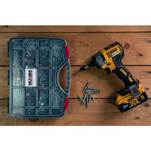 Vis à métaux tête fraisée Pozidrive DIN 965 zingué blanc coffret de 690 ULTIMA COF806 photo du produit Secondaire 8 L
