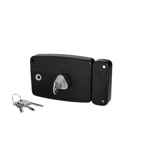 Serrure monopoint en applique ERCY 5 goupilles 5G horizontal fouillot droite cylindre de 40mm - HERACLES - C5-501711-1 pas cher Secondaire 1 L