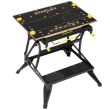 Établi-étau pliable 2 en 1 serrage vertical - STANLEY - STST83800-1 pas cher