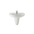 Lavabo porcelaine VICTORIA 60x49 blanc ROCA A326392000 photo du produit Secondaire 2 S