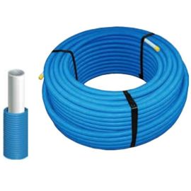 Couronne tube multicouche MULTILAYER PIPE gaine bleu 100m 16x2 - COMISA - 87.80.310 pas cher Principale M