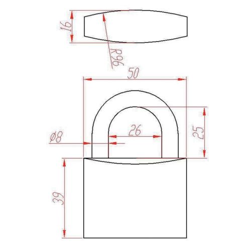 Cadenas inox ONIX 050 - HERACLES - CAD-O50 pas cher Secondaire 3 L