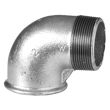 Coude Mâle-Femelle 90° noir 92 50/60 - VIRFOLLET - 9201008 pas cher