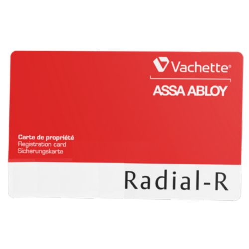 Cylindre profil européen RADIAL-R 32 x 32 mm 4 clés VACHETTE 29152000 photo du produit Secondaire 1 L