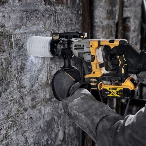 Perforateur SDS Plus 18 V avec 2 batteries 5 Ah + chargeur + coffret T-STAK DEWALT DCH172P2-QW photo du produit Secondaire 4 L