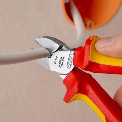 Pince coupante isolante 1000 V 160 mm KNIPEX 70 06 160 photo du produit Secondaire 5 L