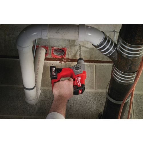 Perforateur SDS Plus 12 V Fuel M12 CH-202X + 2 batteries 2 Ah + chargeur + coffret HD BOX MILWAUKEE 4933446046 photo du produit Secondaire 2 L