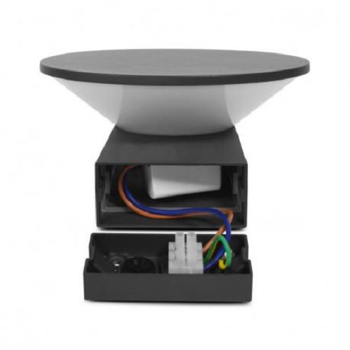 Applique murale COUPOLE LED 13 W 3000 K gris anthracite MIIDEX LIGHTING 70466 photo du produit Secondaire 1 L