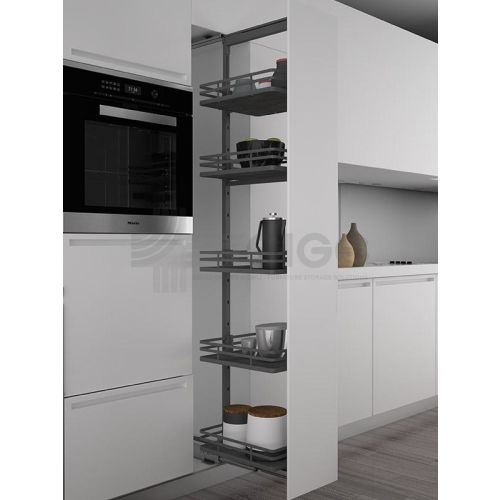 Coulisse sortie total 80kg pour meuble 400+4 - SIGE SPA - 255A-257K-400 pas cher Secondaire 2 L