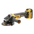 Meuleuse à palette 18 V + 2 batteries 5 Ah + chargeur + coffret T-STAK DEWALT DCG406P2 photo du produit Secondaire 2 S