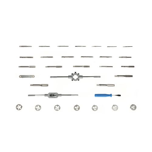 Coffret tarauds mains et filières 32 pièces - HANGER - 155899 pas cher Secondaire 1 L