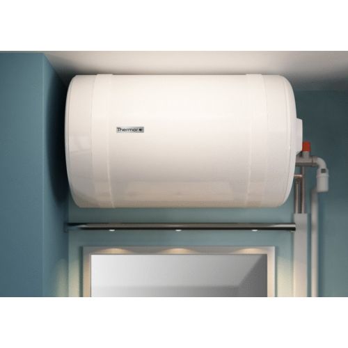 Chauffe-eau horizontal mural blindé sortie côté D513 75 L THERMOR 853407 photo du produit Secondaire 2 L