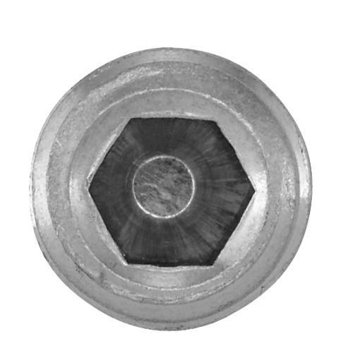 Vis &agrave; m&eacute;taux sans-t&ecirc;te hexagonale creuse bout plat inox A2 DIN 913 6X16 bo&icirc;te de 100 - ACTON - 622046X16 pas cher Secondaire 1 L