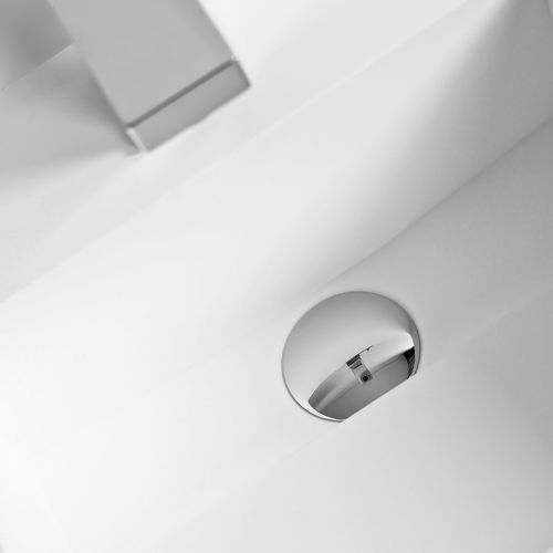 Vasque suspendue KUBE 50 MATE Solid Surface 50x50 - THALASSOR - KUBE50 pas cher Secondaire 2 L