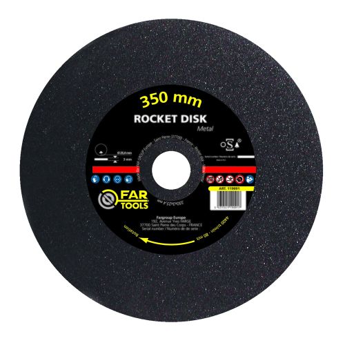 Disque abrasif aggloméré 350 x 25,4 x 3 mm FARTOOLS 119091 photo du produit Principale L