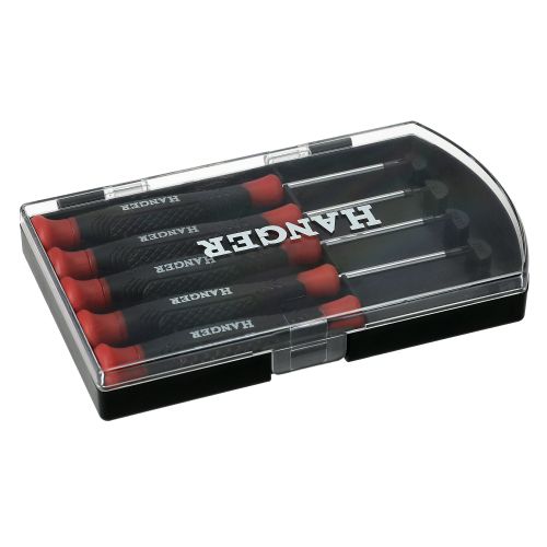 Jeu de 5 tournevis de pr&eacute;cision micro HANGER 133092 photo du produit Secondaire 4 L