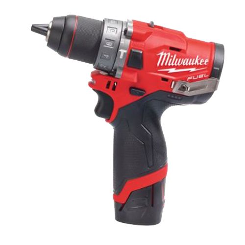 Perceuse-visseuse à percussion Milwaukee M12 FPD-402X + 2 batteries 4 Ah + chargeur + coffret HD-Box - 4933459804 photo du produit Secondaire 2 L