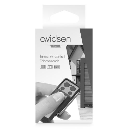 Télécommande 4 boutons à clapet pour motorisation de portail - AVIDSEN - 114253 pas cher Secondaire 6 L