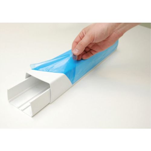 Goulotte Artica PVC 2 m - 80 mm blanc MC DISTRIBUTION 04/BCF8 photo du produit Secondaire 1 L