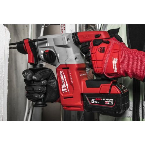 Perforateur 18V M18 BLHX-502X brushless SDS Plus + 2 batteries 5 Ah + chargeur en coffret HD-BOX - MILWAUKEE TOOL - 4933478892 pas cher Secondaire 5 L