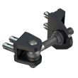Charnière à visser Bolton HD4D 16 mm Quick-Fix noir 9005 LOCINOX P00013389-9005 photo du produit