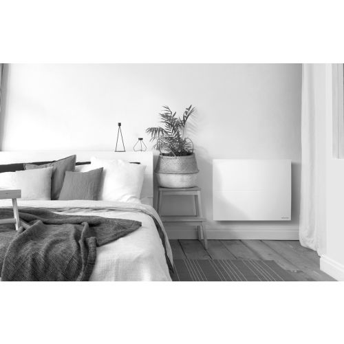 Radiateur &eacute;lectrique 1000W SOKIO horizontal blanc - ATLANTIC - 503109 pas cher Secondaire 2 L