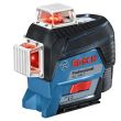 Laser ligne 12V GLL 3-80 C + 1 batterie GBA 2Ah + chargeur + coffret L-BOXX - BOSCH - 0601063R02 pas cher Secondaire 1 S