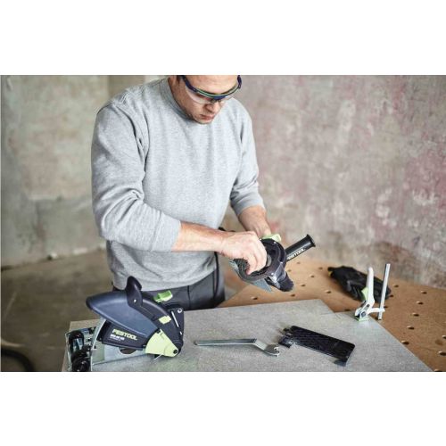 Système de tronçonnage diamant 1400W Festool DSC-AG 125 Plus + coffret Systainer SYS 4 TL – 767996 photo du produit Secondaire 7 L