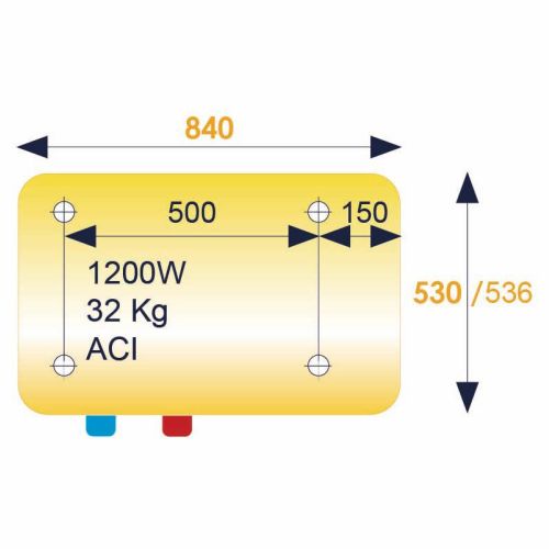 Chauffe-eau électrique 100 L ZENEO Aci Hybride horizontal mural ATLANTIC 155410 photo du produit Secondaire 4 L