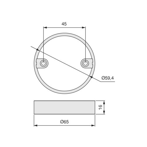 Spot led CRUX-IN 1,8 W 230 V blanc naturel 4000 K nickel satiné EMUCA 5915351 photo du produit Secondaire 2 L