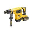 Perforateur-burineur 54 V SDS-Max XR FLEXVOLT 6,1 J + 2 batteries Flexvolt 3 Ah + chargeur + coffret TSTAK DEWALT DCH481X2-QW photo du produit Secondaire 2 S