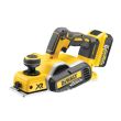 Rabot 18 V XR + 2 batteries 5 Ah + chargeur + coffret TSTAK + sac à poussière DEWALT DCP580P2T-QW photo du produit Secondaire 5 S