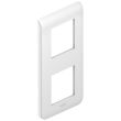 Plaque de finition verticale MOSAIC 2x2 modules blanc - LEGRAND - 78822 pas cher