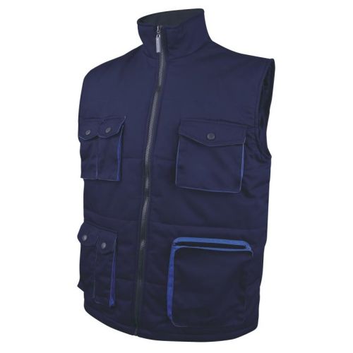 Gilet de travail chaud multipoches bleu marine/bleu roi TL DELTA PLUS STOCKBLGT photo du produit Principale L