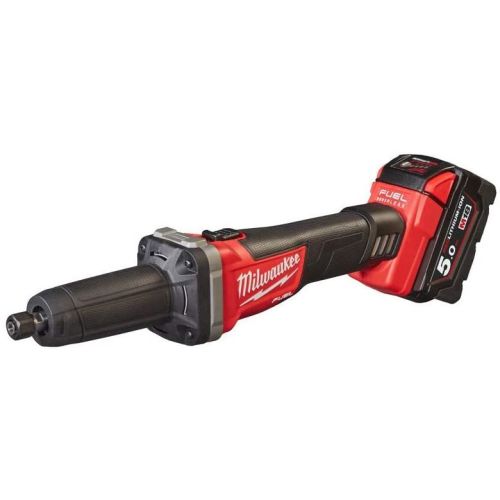 Meuleuse droite sans-fil Milwaukee M18 FDG-502X 18 V + 2 batteries 5 Ah + chargeur + HD-Box photo du produit